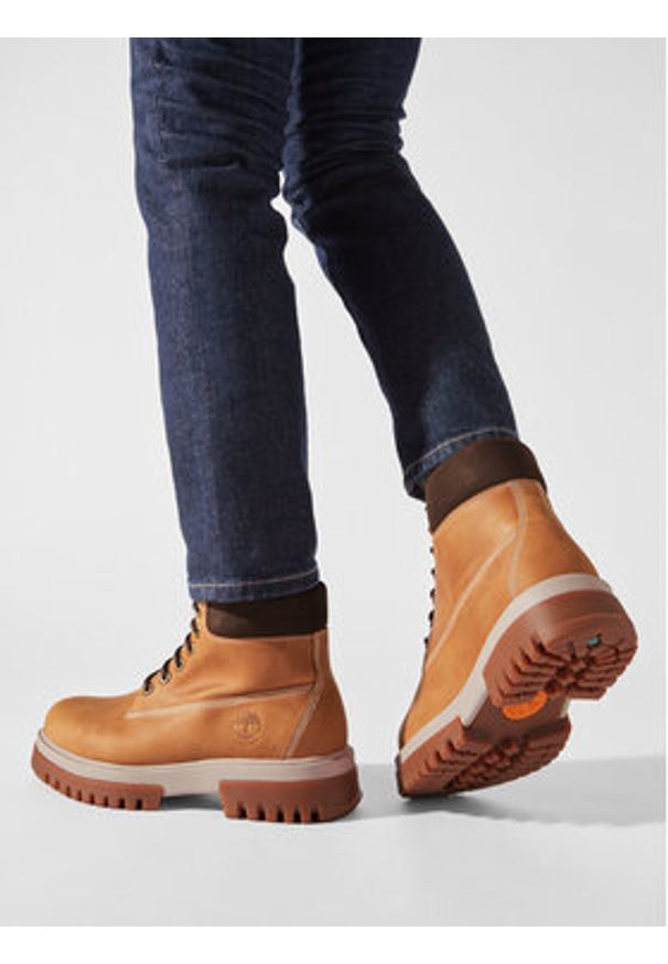Timberland Trapery Arbor Road Wp Boot TB0A5YKD2311 Brązowy. Kolor: brązowy. Materiał: skóra