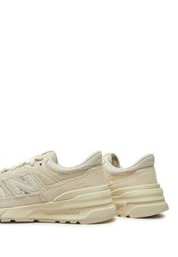 New Balance Sneakersy U997RME Beżowy. Kolor: beżowy. Materiał: zamsz, skóra