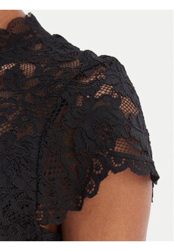 Morgan Bluzka 261-DBODY Czarny Slim Fit. Kolor: czarny. Materiał: syntetyk