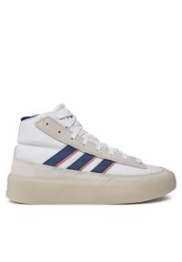 Adidas - adidas Sneakersy Znsored High IF6556 Biały. Kolor: biały. Materiał: materiał