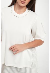 Liu Jo - T-shirt damski z cyrkoniami LIU JO #3