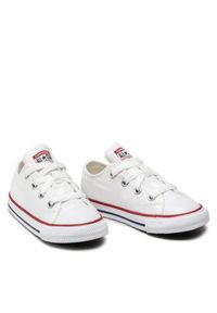 Converse Trampki C/T A/S OX 7J256C Biały. Kolor: biały. Materiał: materiał #5