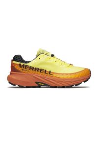 Męskie buty do biegania w terenie Merrell Agility Peak 5 GTX. Kolor: żółty, pomarańczowy, wielokolorowy