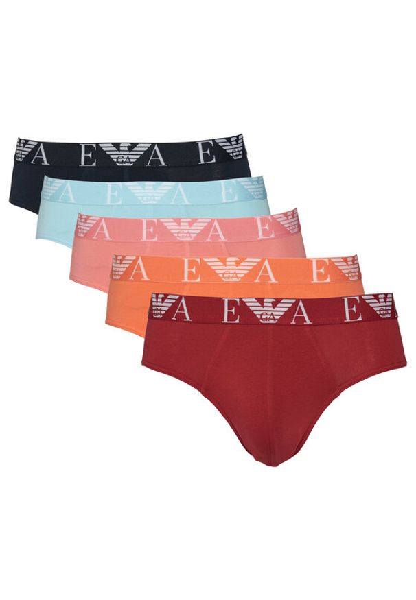 Emporio Armani Underwear Komplet slipów EM003792 AF19898 M5081 Kolorowy. Wzór: kolorowy