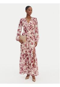 Guess Sukienka wieczorowa W6RK39 WJ712 Écru Regular Fit. Materiał: syntetyk. Styl: wizytowy #5