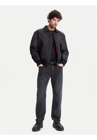 Hugo - HUGO Kurtka bomber Balamo2531 50541604 Czarny Regular Fit. Kolor: czarny. Materiał: syntetyk #3