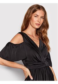 Rinascimento Sukienka wieczorowa CFC0110593003 Czarny Regular Fit. Kolor: czarny. Materiał: syntetyk. Styl: wizytowy