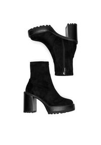 Nine West Botki WFA3375-1 Czarny. Kolor: czarny. Materiał: materiał #5