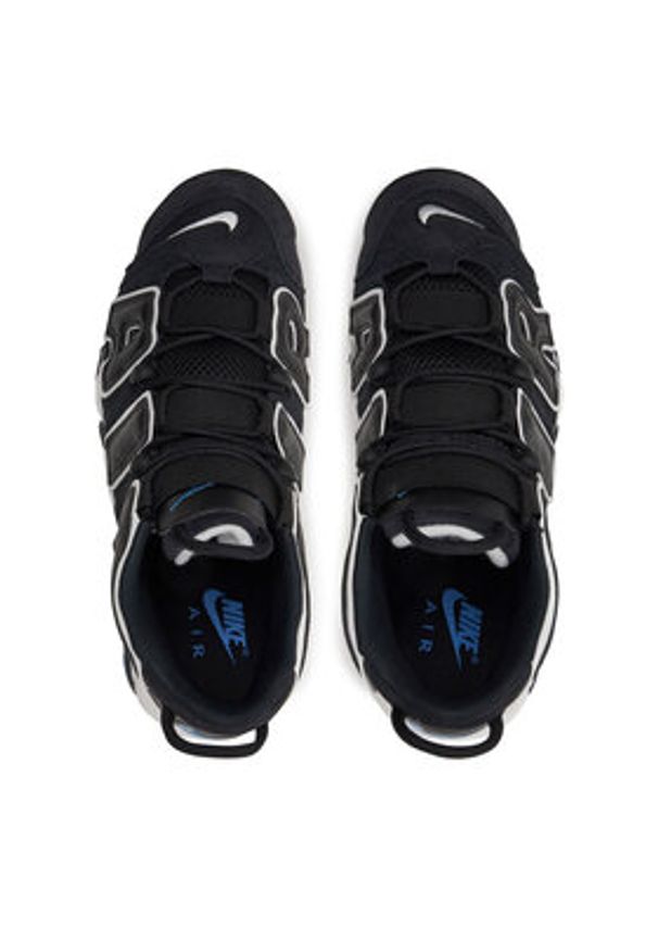 Nike Sneakersy Air More Uptempo '96 FB8883 001 Czarny. Kolor: czarny. Materiał: zamsz, skóra