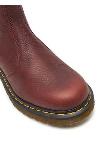 Dr. Martens Glany 2976 Wl 31874600 Bordowy. Kolor: czerwony. Materiał: skóra #5