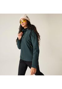 DARE 2B - Damska kurtka Torrek 2.0 Mountain Series. Kolor: niebieski, wielokolorowy, zielony. Materiał: materiał. Sport: turystyka piesza #1