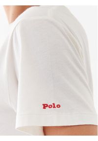 Polo Ralph Lauren T-Shirt 211892611007 Biały Regular Fit. Typ kołnierza: polo. Kolor: biały. Materiał: bawełna #3