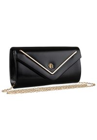 ROVICKY - Kopertówka damska Rovicky R-XS015 czarna. Kolor: czarny. Styl: elegancki, casual