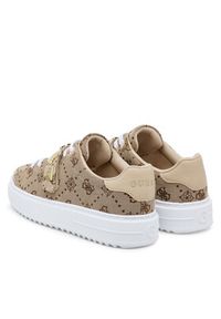 Guess Sneakersy 175397 Brązowy. Kolor: brązowy. Materiał: materiał #6
