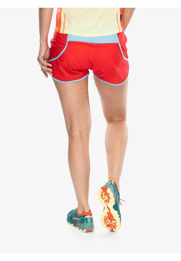 LA SPORTIVA - Spodenki biegowe damskie La Sportiva Timing Short. Kolor: pomarańczowy. Długość: krótkie