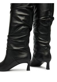 Pollini Kozaki SA26115M0NTE0000 Czarny. Kolor: czarny. Materiał: skóra #5