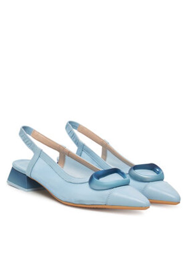 Hispanitas Sandały Dali HV253955 Niebieski. Kolor: niebieski. Materiał: skóra