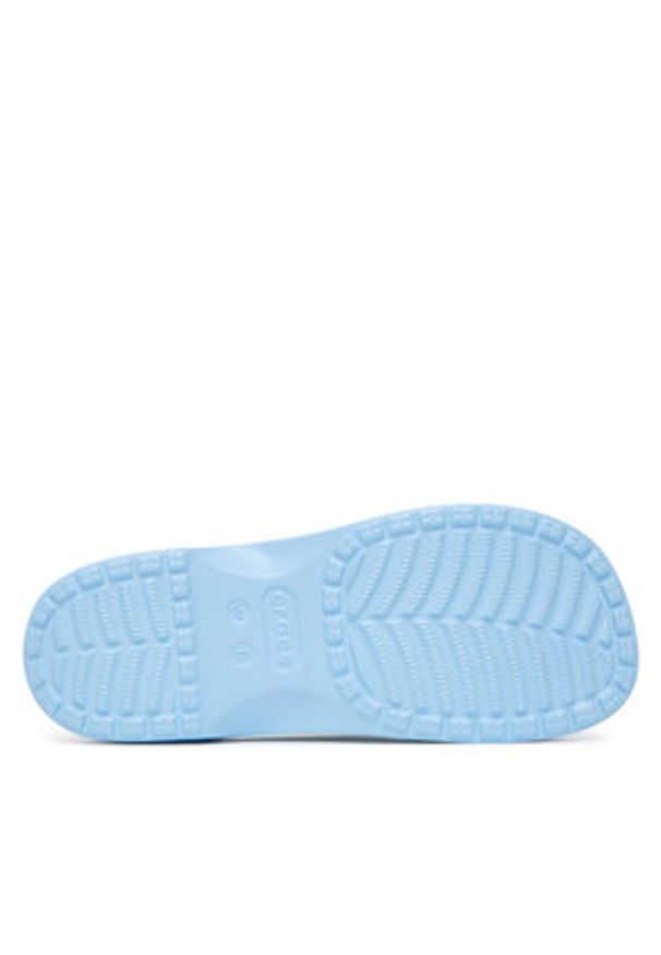Crocs Klapki Classic Women's Cross Strap 210840 Niebieski. Kolor: niebieski