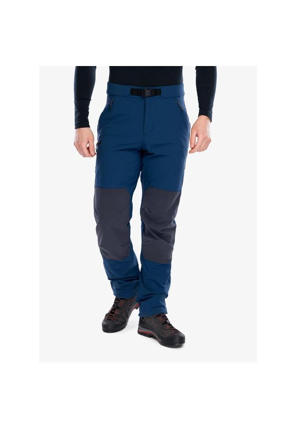 Spodnie trekkingowe męskie Black Diamond Alpine Hybrid Pants. Kolor: niebieski