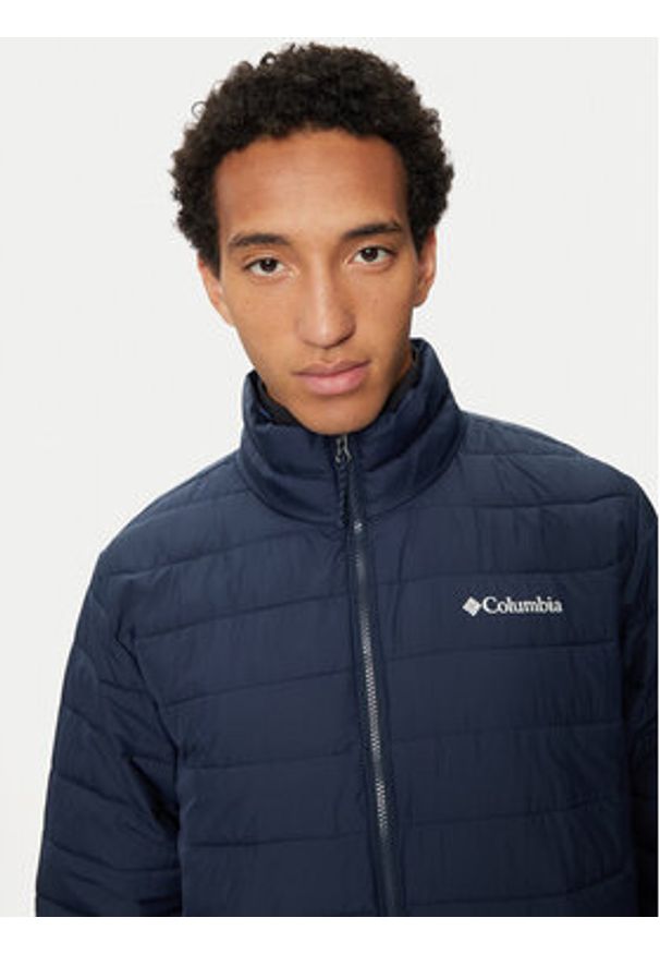 columbia - Columbia Kurtka przejściowa Powder Lite™ II 2086964 Granatowy Regular Fit. Kolor: niebieski. Materiał: syntetyk