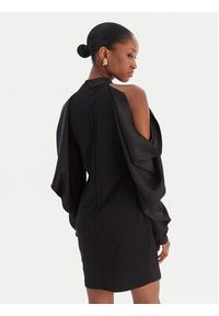 Rinascimento Sukienka koktajlowa CFC0126605003 Czarny Regular Fit. Kolor: czarny. Materiał: syntetyk. Styl: wizytowy #3