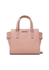 Calvin Klein Torebka Ck Must Mini Tote K60K610207 Różowy. Kolor: różowy. Materiał: skórzane #1