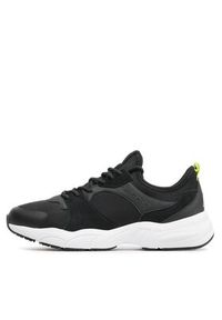 Calvin Klein Jeans Sneakersy Retro Tennis Sock YM0YM00590 Czarny. Kolor: czarny. Materiał: materiał #6
