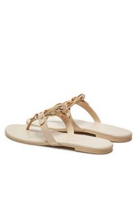 Tory Burch Japonki Miller 136593 Écru. Materiał: skóra #4