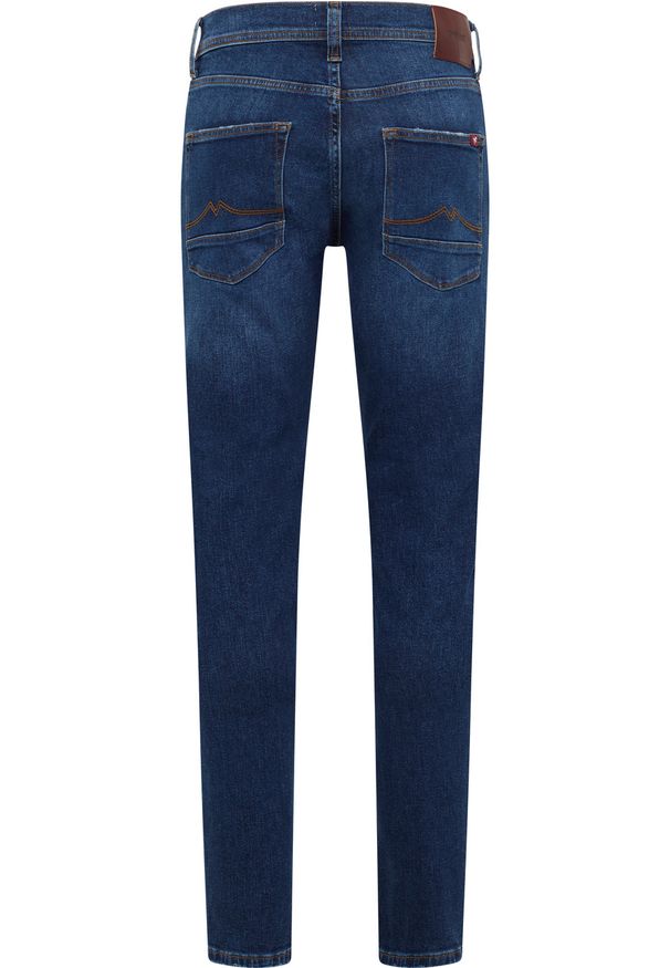 Męskie Spodnie Jeansowe Mustang Style Vegas Slim Denim Blue 1016310 5000 883