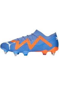 Buty piłkarskie Puma Future Ultimate Low MxSG M 107209 01 niebieskie niebieskie. Kolor: niebieski. Materiał: dzianina. Szerokość cholewki: normalna. Sport: piłka nożna #4