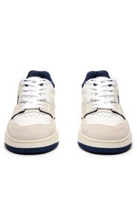 Lacoste Sneakersy Lineshot Leather Logo 747SMA0062 Beżowy. Kolor: beżowy #6