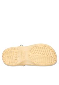 Crocs Klapki Classic Platform Pearl Clog 211231 Żółty. Kolor: żółty. Obcas: na platformie #4
