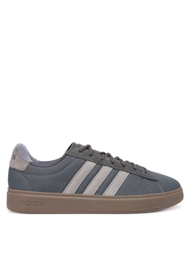 Adidas - adidas Sneakersy Grand Court 2.0 JS1702 Szary. Kolor: szary. Materiał: materiał