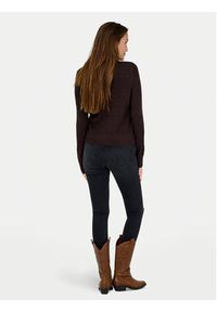 only - ONLY Kardigan Katia 15310902 Brązowy Regular Fit. Kolor: brązowy. Materiał: syntetyk