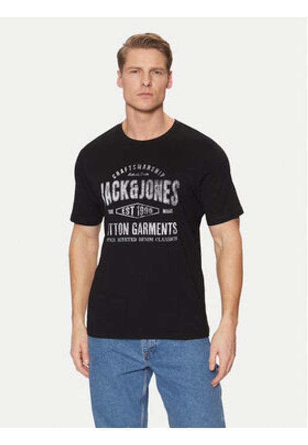 Jack & Jones Komplet 5 t-shirtów Simon 12276424 Kolorowy Standard Fit. Materiał: bawełna. Wzór: kolorowy