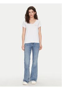 Pieces T-Shirt Silly 17156926 Biały Regular Fit. Kolor: biały. Materiał: bawełna