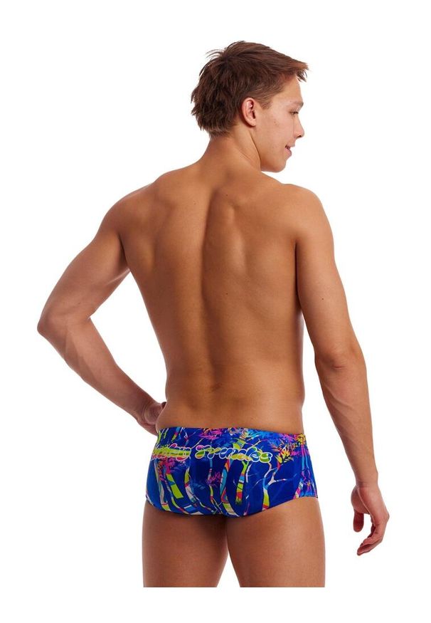FUNKY TRUNKS - Trunki męskie Funky Trunks Dammed - sidewinder. Kolor: niebieski