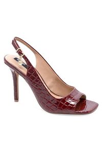 Nine West Sandały FF-1065 Czerwony. Kolor: czerwony