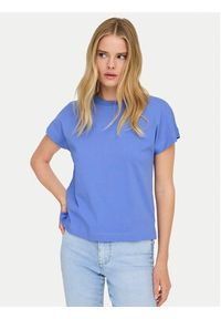 only - ONLY T-Shirt Erica 15308926 Niebieski Oversize. Kolor: niebieski. Materiał: bawełna #2