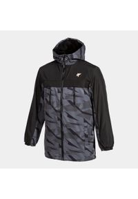 Wodoodporna kurtka Joma Explorer. Kolor: brązowy, wielokolorowy, szary. Sport: turystyka piesza