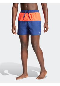 Adidas - adidas Szorty kąpielowe Colorblock CLX IT8597 Niebieski Regular Fit. Kolor: niebieski. Materiał: syntetyk #1