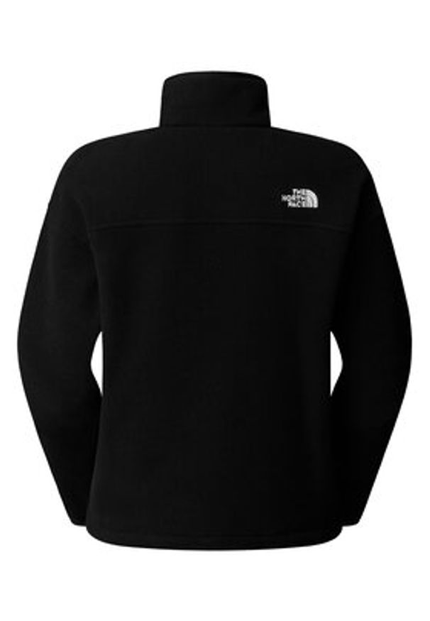 The North Face Polar Glacier NF0A8D2C Czarny Regular Fit. Kolor: czarny. Materiał: syntetyk