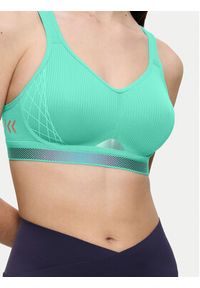 Triumph Biustonosz sportowy Triaction Cardio Flow 10205923 Zielony. Kolor: zielony. Materiał: syntetyk