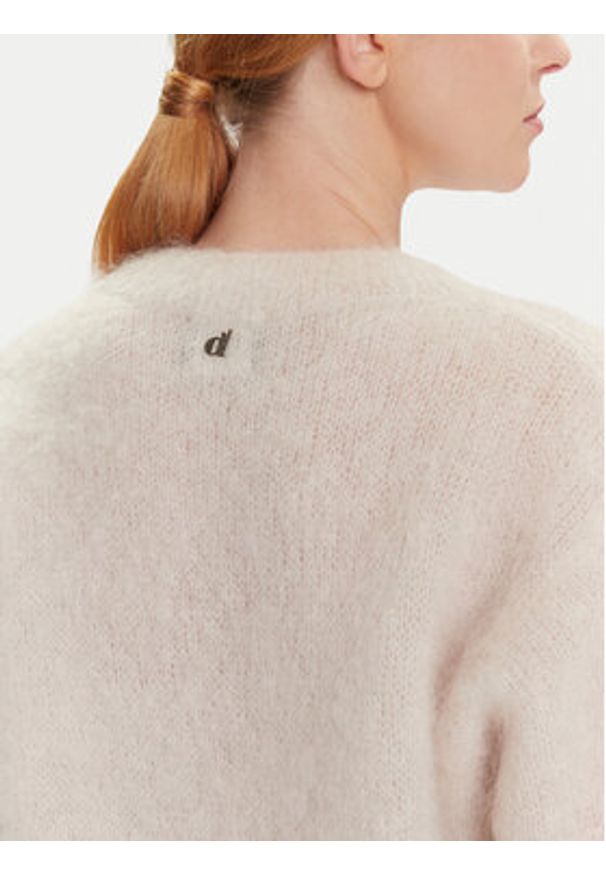 Dixie Sweter M277Y101A Écru Relaxed Fit. Materiał: syntetyk