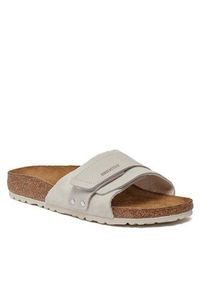 Birkenstock Klapki Oita 1024226 Biały. Kolor: biały. Materiał: nubuk, skóra #4