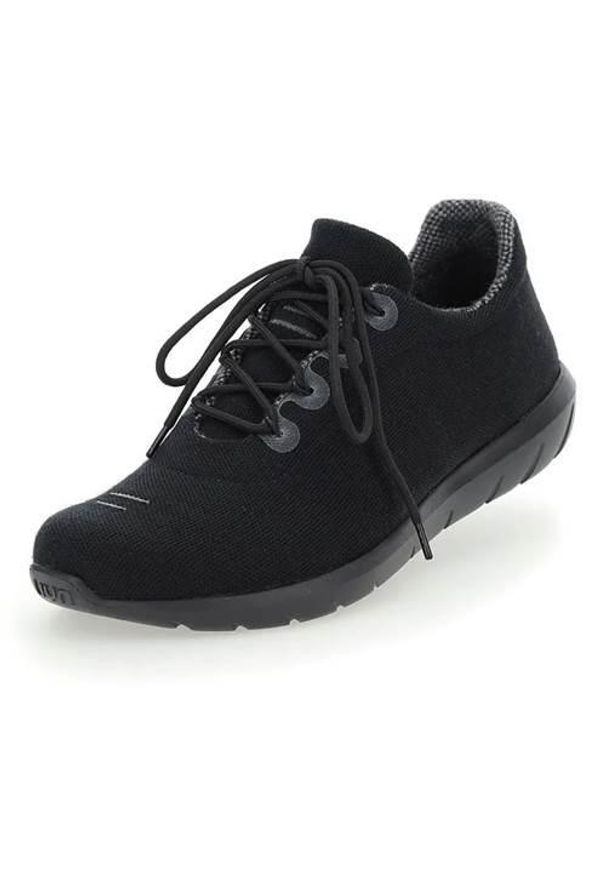 Buty do chodzenia damskie UYN Living Cloud. Kolor: czarny. Materiał: tkanina, wełna. Szerokość cholewki: normalna. Sport: turystyka piesza