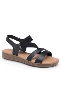Lasocki Sandały WFA2720-4Z Czarny. Kolor: czarny. Materiał: materiał #6