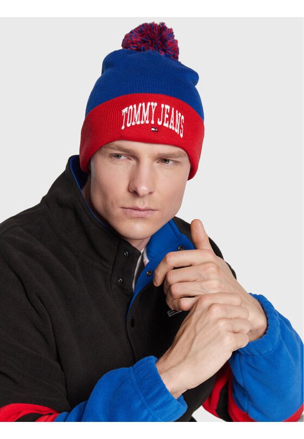 Tommy Jeans Czapka AM0AM10401 Kolorowy. Materiał: materiał, bawełna. Wzór: kolorowy
