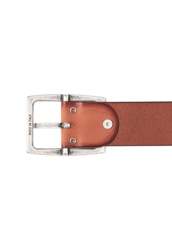 Mustang - MUSTANG PASEK SKÓRZANY 40 mm SOPO-MUS057. Materiał: skóra. Styl: klasyczny