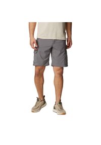 columbia - Spodenki trekkingowe męskie Columbia Silver Ridge Utility Cargo. Kolor: szary. Sport: turystyka piesza #1